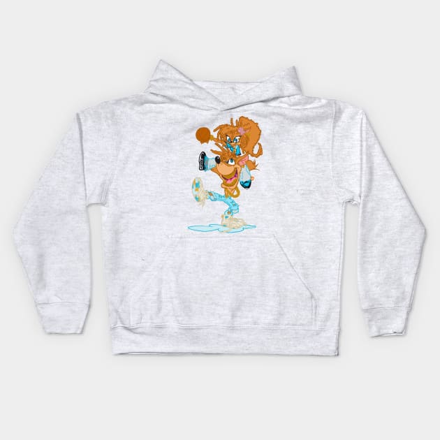 Crash Cream Sicle Kids Hoodie by Amzco1987